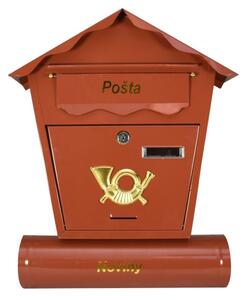 Strend Pro NESTOR postaláda, barna