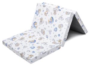 Gyerek összerakható matrac New Baby STANDARD 120x60x5 cm koala kék
