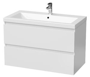 Cersanit Como mosdó szekrénnyel 89.4 cm fehér S801-266-DSM
