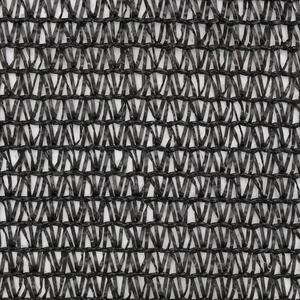 VidaXL belátásgátló háló, HDPE, 1,5 x 10 m, fekete