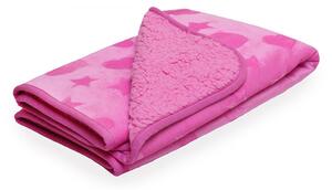 Scamp Minky Sherpa takaró 75*100 cm - rózsaszín