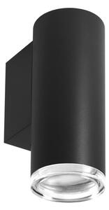 Polux Fürdőszobai fali spotlámpa TURYN 1xGU10/10W/230V IP44 fekete SA1886
