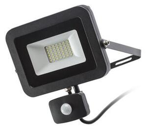 PONTA reflektor érzékelővel fekete 230V LED 30W 120° IP54 3000K