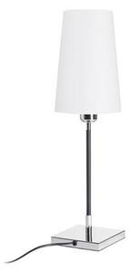 LULU asztali lámpa fehér/fekete króm 230V E27 28W