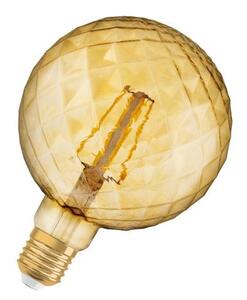 OSRAM Vintage Globe 125 DECO borostyán 230V E27 LED EQ40 2500K