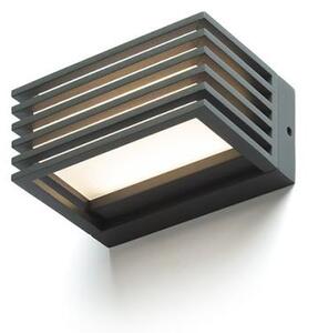 CLAIRE 14 fali lámpa antracitszürke tej akril 230V LED 6W IP54 3000K