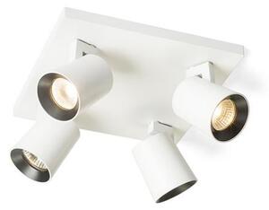 KENNY IV mennyezeti lámpa fehér/fekete 230V GU10 4x35W