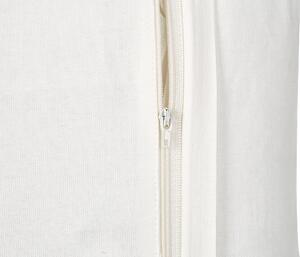 Fehér pamut díszpárna kétdarabos szettben 45 x 45 cm EPISCIA