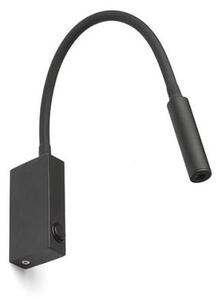 EKE fali lámpa fekete 230V LED 3W 60° 3000K