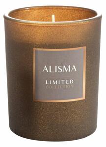 Alisma Illatos gyertya dekorüvegben Barna/arany 200g