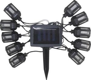 Füzér Strend Pro Garden, lámpás, napelemes, 10x LED, 1,8+2 m