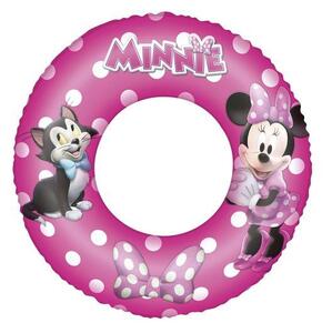 Úszógumi Bestway® 91040, Minnie, gyerek, felfújható, vízbe, 56 cm