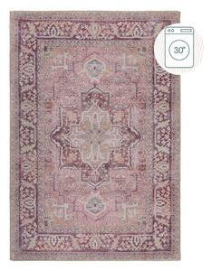 Világospiros mosható szőnyeg újrahasznosított szálkeverékből 120x170 cm Windsor – Flair Rugs