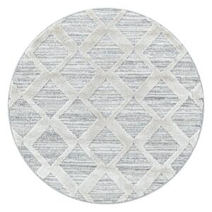 Világosszürke kerek szőnyeg ø 80 cm Pisa – Ayyildiz Carpets