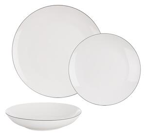 New bone china étkészlet 18 db-os Decora – Orion