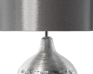 Ezüstszínű porcelán asztali lámpa 43 cm YAKIMA