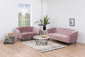 Ria 3személyes púder rózsaszín kanapé