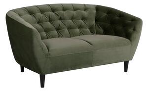 Ria 2 személyes sötétzöld kanapé