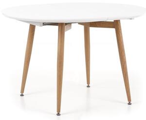 Asztal H2081, Szín: Fehér + San remo tölgy