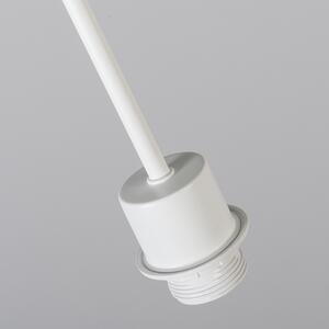 Modern függesztett lámpa fehér, 45 cm-es árnyalattal - Combi 1