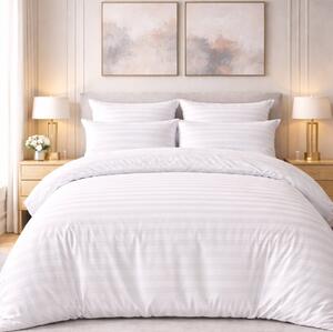 Damaszt lepedők WHITE – cipzáras záródás Méret: Standard méret 1x 140x200 + 1x 70x90