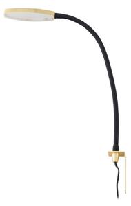Fali Lámpa Lindby, Flexola, dimmable, Fekete, Hálószoba, Fém