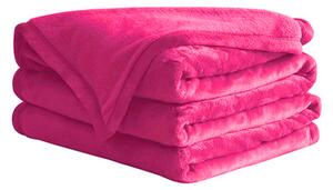 Pink - Puha plüss takaró - 200 x 230 cm / több színben