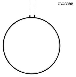 Moosee Circulo 60 LED Függőlámpa Fém Fekete Minimalista
