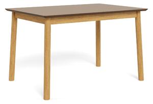 Asztal Norsica 889, 75x80cm, Tölgy, Kaucsuk, Tölgy