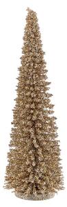 X-MAS csillámló fenyő 45 cm ,arany