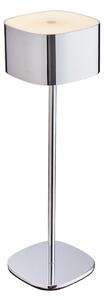 MIRAGE LED asztali lámpa 26 cm, fényes króm