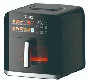 Oliver Voltz OV51980CF, Air Fryer, 1800 W, 8 liter, 12 program, Időzítő, Fekete, Légkeveréses fritőz