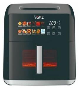 Oliver Voltz OV51980CF, Air Fryer, 1800 W, 8 liter, 12 program, Időzítő, Fekete, Légkeveréses fritőz