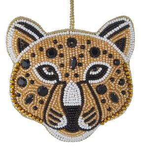 HANG ON gyöngyös karácsonyfadísz, tigris