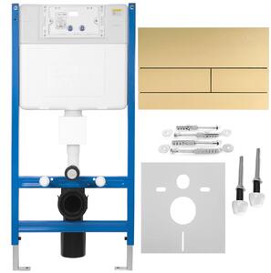 Rea Rea, Falba épített WC-rendszer K011A-Q + T Brush Arany gombok, KPL-E0055