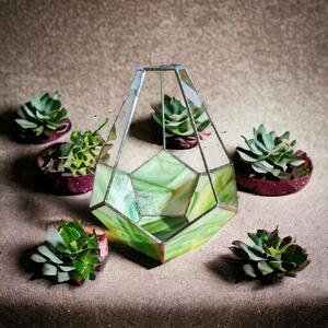 Geometrikus florárium üveg - Florance (L-es méret)