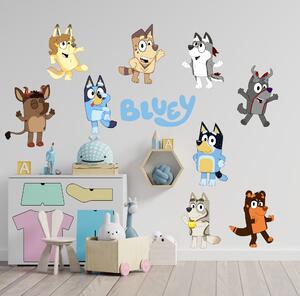 Textil falmatrica "Bluey 2"