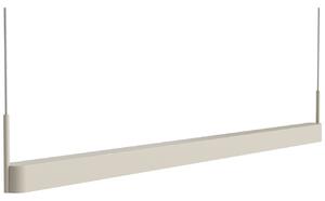 Bolia Krémfehér fém LED függőlámpa Scribe 130 cm