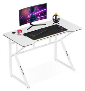 Gamer asztal íróasztal 1.6 Fehér