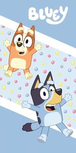 Bluey törölköző (pöttyös)