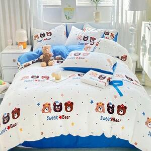 Sweet bear gyerek krepp ágyneműhuzat szett - 2 részes