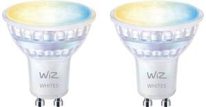 WiZ 8720169076709 LED EEK F (A - G) GU10 Reflektor 4.7 W Melegfehértől a hidegfehérig 2 db