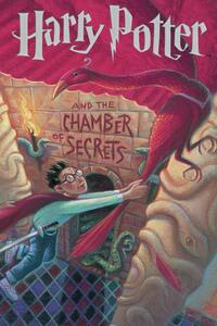 Művészi plakát Harry Potter - Chamber of Secrets book cover, (26.7 x 40 cm)