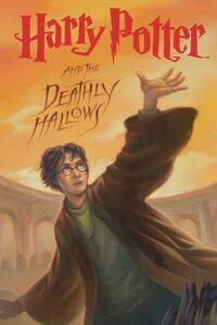 Művészi plakát Harry Potter - Deathly Hallows book cover