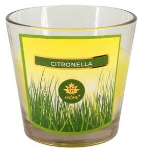 Arome Citronella Illatgyertya üvegben, 120 g
