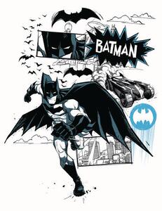 Művészi plakát Batman - Draw, (26.7 x 40 cm)