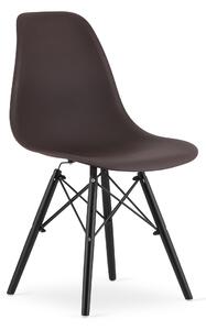 PreHouse OSAKA szék, kávé/fekete lábak