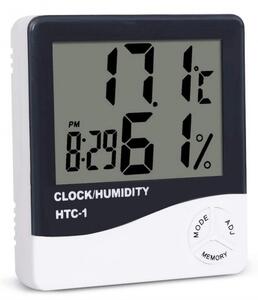 ProCart® meteorológiai állomás, LCD,idő kijelzése, hőmérséklet, páratartalom, naptár, riasztás funkció