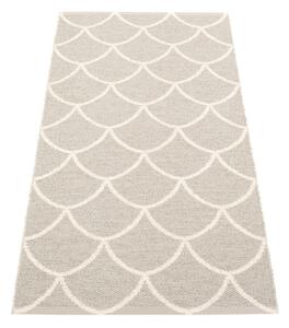 Krémszínű kültéri-beltéri futószőnyeg 70x150 cm Kotte Linen – Pappelina