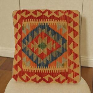 Kézi szövésű párna 45x45 Kilim párnahuzat